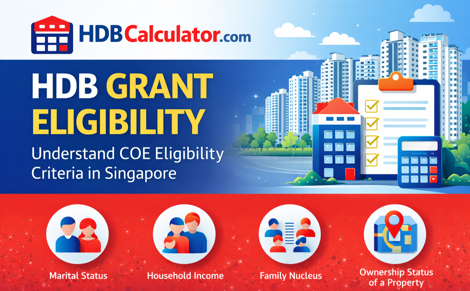 HDB Grant Eligibility Step by Step: How to Check What You Qualify For